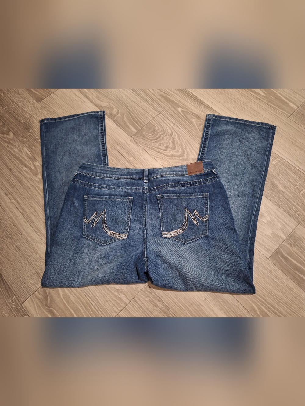 Woman's Maurices Flare Jeans Size 16 Short
